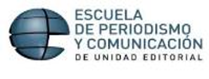 Logotipo de Escuela de Periodismo y Comunicación de Unidad Editorial